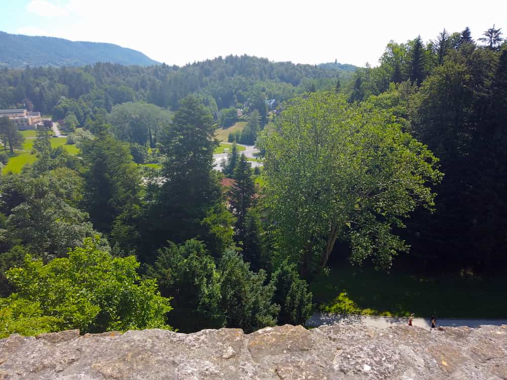 View of Valley Below