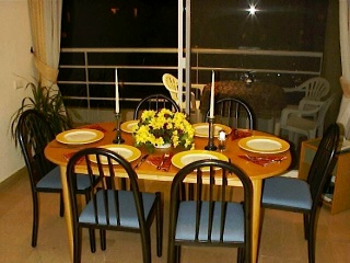 Closeup of the Dining Area